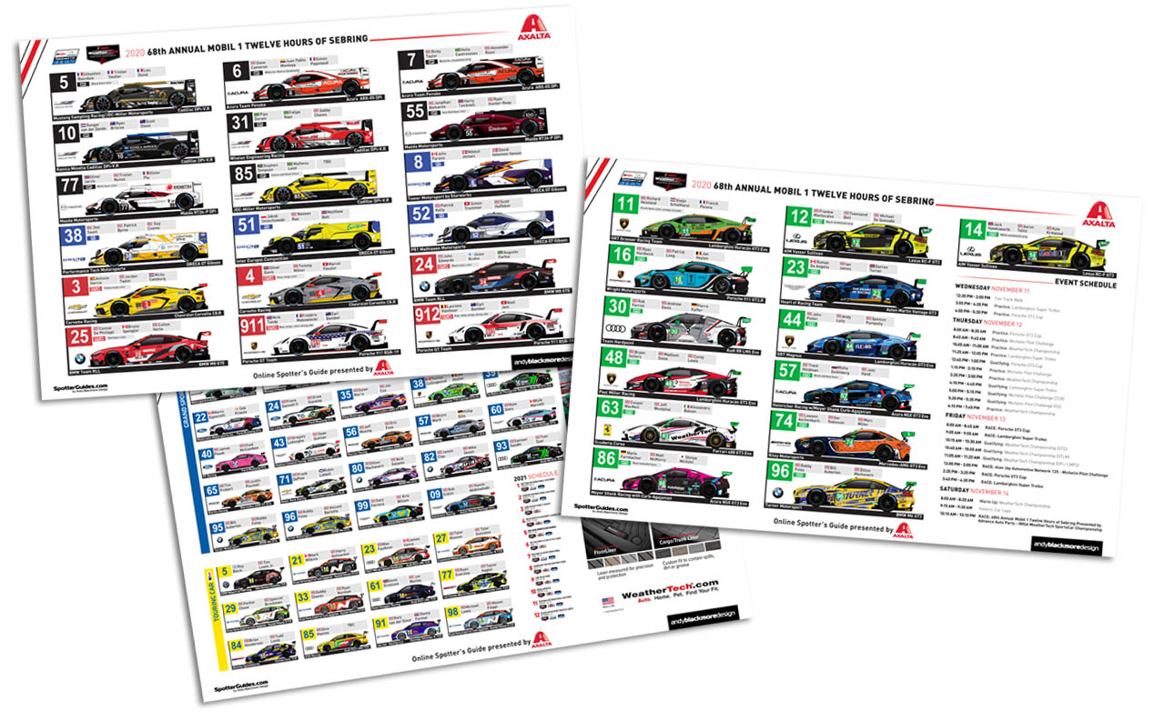 2020 Official IMSA Spotter Guide