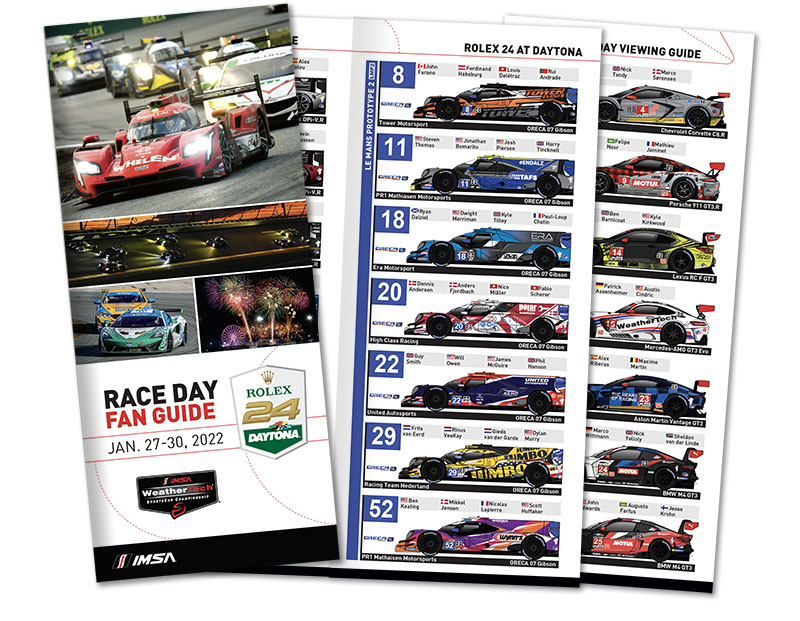 Rolex 24 spotters discount guide